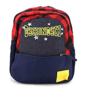 Oxford Doek Mode Brief Borduurwerk Kinderen Outdoor Schooltas Anti-verloren Rood Blauw Baby Rugzak