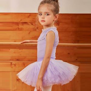 Professionele Kinderen Ballet Tutu Rose Roze Wit Paars Violet Elastische Taille Vier-Layer Mesh Tule Zwanenmeer Dans Bal rok