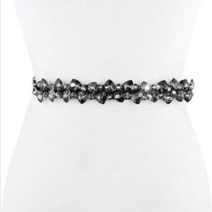 Strass Elastische Riem Dames Jurk Volledige Crystal Zwarte Vrouwelijke Riem Down Jas Mode Luxe Dames Riem