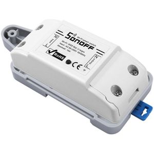 Itead Sonoff Dr Din Rail Lade Verstelbare Gemonteerd Rail Case Houder Gemonteerd Verstelbare Voor Sonoff Basic Rf Dual PowR2 TH10 TH16