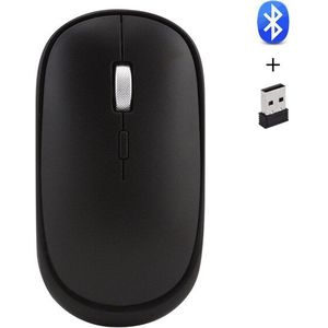 4.0 Bluetooth Draadloze Muis Met 2.4G Usb Optische Mause Mini Kantoor Gaming Muizen 1600 Dpi Voor Pc Laptop Notebook computer