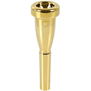 Professionele Trompet Mondstuk Meg 3C Maat Voor Bach Beginner Musical Trompet Accessoires Onderdelen Goud Zilver Trompet Mondstuk