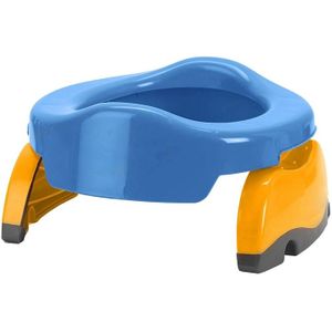 Baby Toiletbril Trainer Draagbare Baby Indoor Baby Reizen Potje Ringen Voor Kinderen (Blauw)