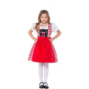 Missky Kinderen Meisje Beierse Nationale Kostuum Mode Oktoberfest Serveerster Cosplay Kostuum