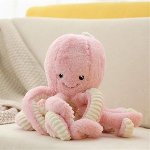 40cm Kinderkamer Decoratie Leuke Octopus Baby Kussen Beddengoed Pop Speelgoed Babykamer Decor Pluche Speelgoed Sofa Kussen Kussen