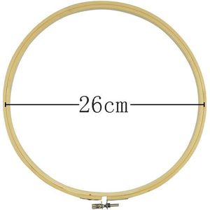 8-34cm mini hout borduren kruissteek Bamboe hoepel voor kit ring borduurwerk hoepel frame grote naaien gereedschap accessoires decor