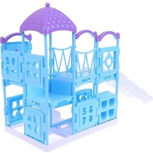 1/12 Poppenhuis Sliding Spelen Ladder Pretpark Miniaturen Meisjes Slide Tuin Speelgoed Poppenhuis Accessoires