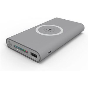 Draagbare Power Bank 10000Mah Qi Draadloos Opladen Power Bank Shell Charger Case Box Usb Type C Poort Diy Accessoires voor Telefoons