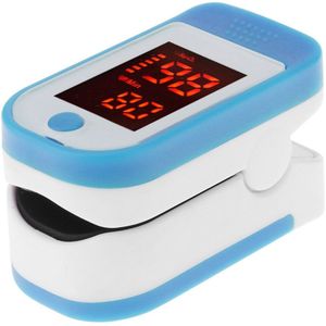 Draagbare Bloed Zuurstof Vinger Pulse Digitale Vingertop Oximeter Zuurstofverzadiging Meter Vinger Monitor Ce Saturatiemeter (Geen Batterij)