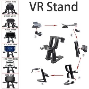 Vr Headset Stand Display Houder Station Game Controller Stand Voor Oculus-Rift S Quest 1 Oculus-Quest 2 vr Accessoires