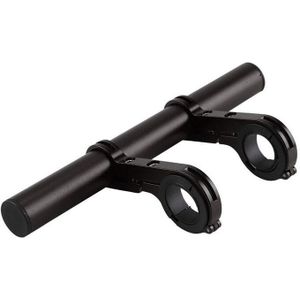 Stuur Extension Mount Fiets Handvat Bar Beugel Extender Houder (Zwart)