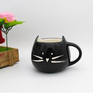 Best Selling Koffie Kopje Witte Kat Animal Milk Cup Keramische Liefhebbers Cup Leuke