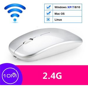 Draadloze Muis Bluetooth Oplaadbare Muis Draadloze Computer Stille Muis Ergonomisch Mini Muis Usb Optische Muizen Voor Laptop Pc