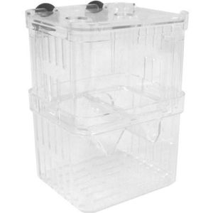 Aquarium Incubator Doos Acryl Aquarium Fokken Doos Aquarium Dubbele Guppies Uitbroeden Incubator Reptiel Kooi Schildpad Huis