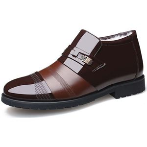 ACEBUY2 Mannen Winter Warm Plus Fluwelen Mannen Business Casual Katoenen Schoenen Mannelijke Katoen Laarzen