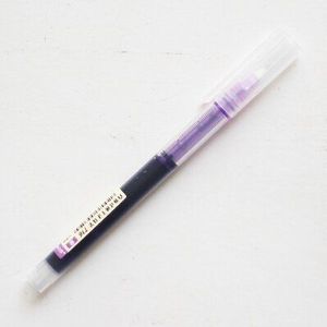 Kleur Sneldrogende Volledige Naald Gel Pen 0.5mm Naald Punt Vloeibare Inkt Roller Ball Pen Onderzoek Pen Handtekening pen Briefpapier