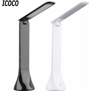 ICOCO LED 3 Niveau Dimmer Opvouwbare Bureaulamp Superieure Touch Sensor Vouwen Leeslamp Oogbescherming Dimbare Tafel Licht