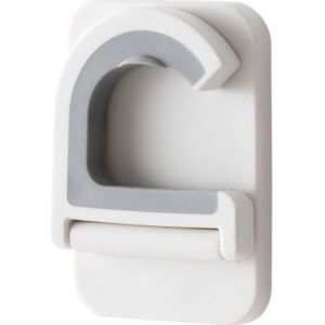 Mop Bezem Houder Stevige Houder Wall Mount Zelfklevende Geen Boren Super Anti-Slip Grijper Houdt