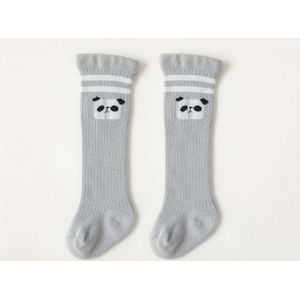 Herfst Winter Lange Baby Sokken Cartoon Dier Strip Knie Hoge Baby Meisje Jongen Vloer Sokken Zachte Katoen Kinderen Sok