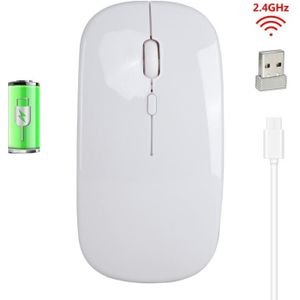 2.4G Draadloze Muis Oplaadbare Opladen Muis Ultra-Dunne Stille Mute Kantoor Notebook Muizen Opto-elektronische Voor Kantoor laptop