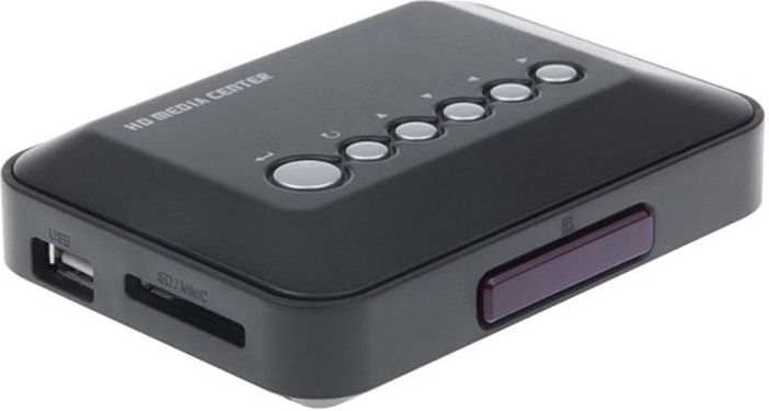 ULT-BEST - Mini Volledige HD1080P - Mediaspeler - HDMI-Compatibel - USB/SD/MMC