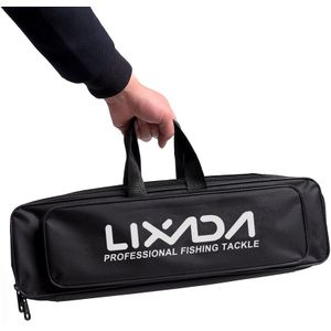 Lixada Draagbare Vissen Tas Case Hengel En Reel Reizen Carry Case Bag Carrier Visgerei Opbergtas Geval Organisator