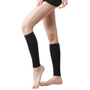 1 Paar Verlichten Been Kalf Mouwen Spatader Circulatie Compressie Elastische Kous Been Ondersteuning Voor Vrouwen Sportkleding
