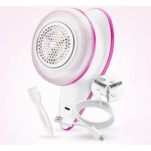Usb Draagbare Elektrische Lint Remover Stoffen Fuzz Pellets Removal Trimmer Met Spare Cutter Borstel Kleding Jas Trui Scheerapparaat