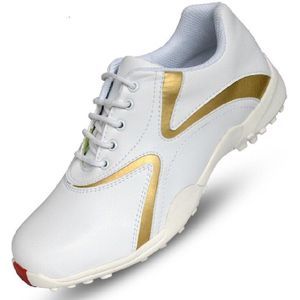 Dames Golf Schoenen Ademend Lederen Anti-Slip Sneakers Slijtvaste Outdoor Sport Schoenen Trainers # B2254