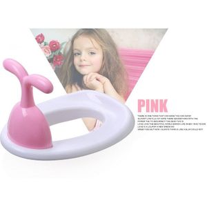 Leuke Portable Baby Plastic Toilet Training Seat met Handvat Antislip Potje Zitten voor Kinderen Peuter Wc Trainer WC Pad