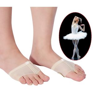 1 Paar Footful Voet Thong Toe Ondergoed Ballet Dans Poten Middenvoet Voorvoet Half Lyrical Schoen Half Zool Fitness schoenen