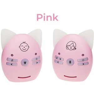 Mini Babyfoon Kids Babysitter Radio Nanny Intercoms Met Nachtlampje Muziek Twee-weg Audio Babyfoons Voor Baby &#39;S