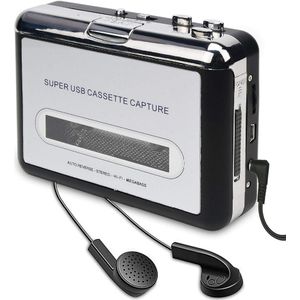 Cassette Speler Cassette Naar MP3 CD Converter Via USB, Draagbare Cassette Tape Converter