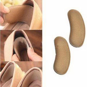 Vrouwen Kleverige Schoen Hak Inserts Heel Protector Novetly Schoen Kussen Willekeurige Kleur