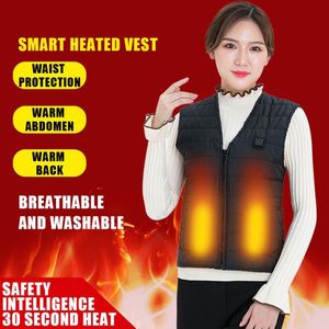 Mannen Vrouwen Outdoor USB Infrarood Verwarming Vest Flexibele Elektrische Thermische Winter Warme Jas Kleding Voor Sport Wandelen Paardrijden