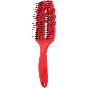 Haar Kam Hoofdhuid Massage Haar Borstel Nat Krullend Ontwarren Kam Detangling Haarborstel Vrouwen Salon Kappers Styling Tools Kapper