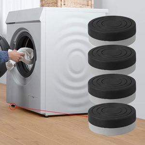 4Pcs Wasmachine Anti-Vibratie Pads Heavy Duty Wasmachine Droger Pad Meubels Non Slip Verhogen Hoogte Voeten Floor protectors Mat
