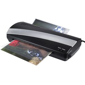 A4 9 ""Breedte Fotopapier En Koude Thermische Laminator Machine Twee Roller 3-5 Min Quick Warm -Up Snelle Lamineren Snelheid Jam-Release