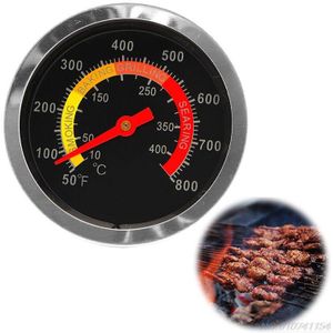 Rvs Barbecue Bbq Roker Grill Thermometer Temperatuurmeter 10-400 ℃ D07 20