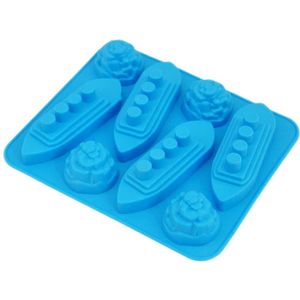 1pc Siliconen Ice Cube Trays Carving Mold Mould Maker Titanic Shaped Voor Party Drinks Tool