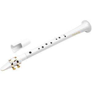 Muslady Zwart Pocket Sax Draagbare Mini Saxofoon Kleine Plastic Saxofoon met Draagtas Houtblazers Instrument
