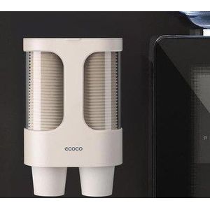 1Pcs Water Dispenser Bekerhouder Wegwerp Bekerhouder Automatische Cup Opbergrek Cups Container Houder Huishoudelijke Gadgets Gereedschap
