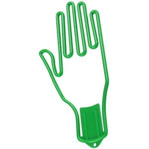 1Pc Hand Vormige Golf Handschoenen Houder Plastic Keeper Gear Rack Droger Hanger Brancard Met Sleutelhanger Golfer Accessoires