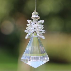 1PCS Opknoping Chakra Kristal Suncatcher Crystal Diamond Ball Prism Handgemaakte Regenboog Slinger Hanger