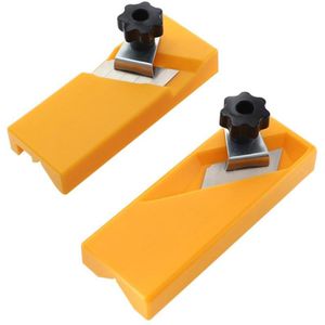 2PCS Gipsplaat Gipsplaat Hout Schaafmachine Rand Schaven Houtbewerking Handje