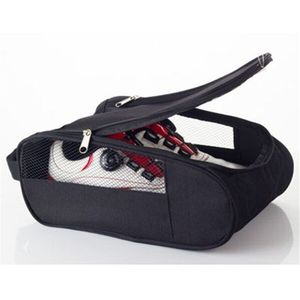 Golf Schoenen Tassen Ritssluiting Organizer Ademend Portable Voor Outdoor Sport Reizen Opslag Schoenen Beschermen Zak 34x23x14cm