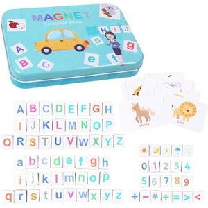1 Set Houten Magnetische Letters Cijfers Speelgoed Magneten Alfabet Woord Kaarten Spelling Tellen Game Learning Math