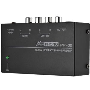Eu/Uk/Us Plug Ultra-Compact Phono Voorversterker Voorversterker Met Rca Interfaces 35EA