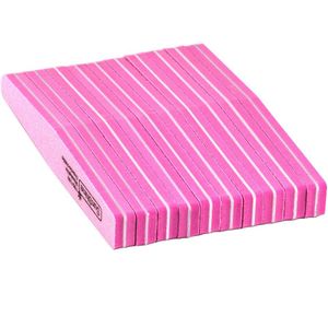 10 Stks/partij Nail File Buffer 100 /180 Grit Tweezijdige Nagelvijlen Set Wasbare Pedicure Manicure Tool Nail Gel polijsten Remover