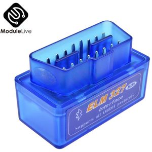 Super Mini Elm327 Bluetooth OBD2 V2.1 Elm 327 V 2.1 OBD 2 Auto Diagnose-Tool Scanner Elm-327 OBDII Adapter Auto Diagnostic Tool